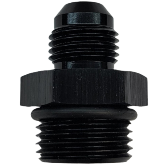 [PRF920-16-10BLK] Performance Fittings Adapter, -16 ORB to -10 AN, Black - PRF920-16-10BLK