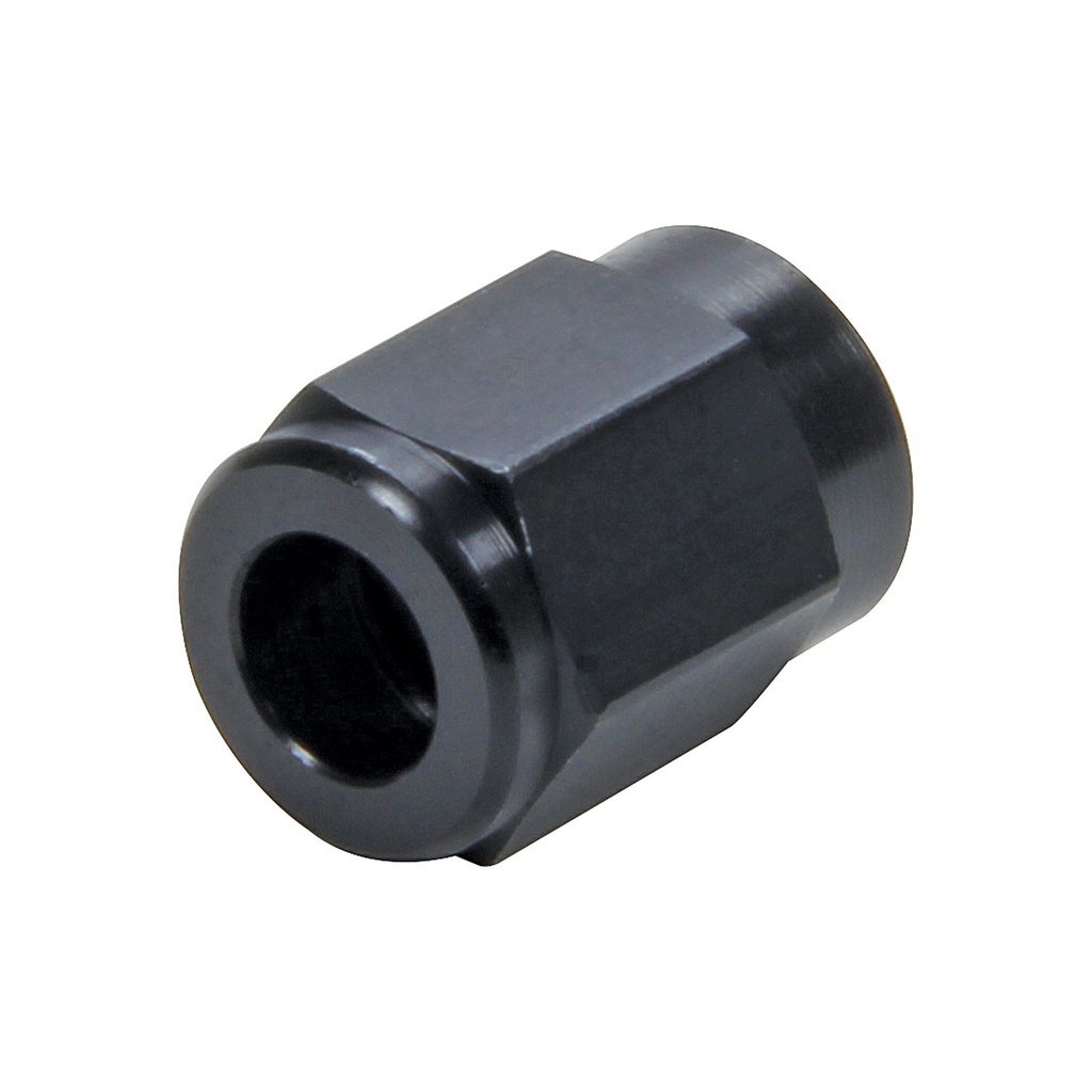 [PRF8183BLK] Performance Fittings Tube Nut, -3 AN, Black - PRF8183BLK