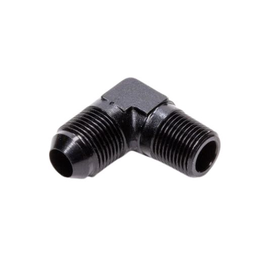 [PRF2633BLK] Performance Fittings 90 Degree Male Elbow, -12 AN to 3/4" NPT, Black - PRF2633BLK