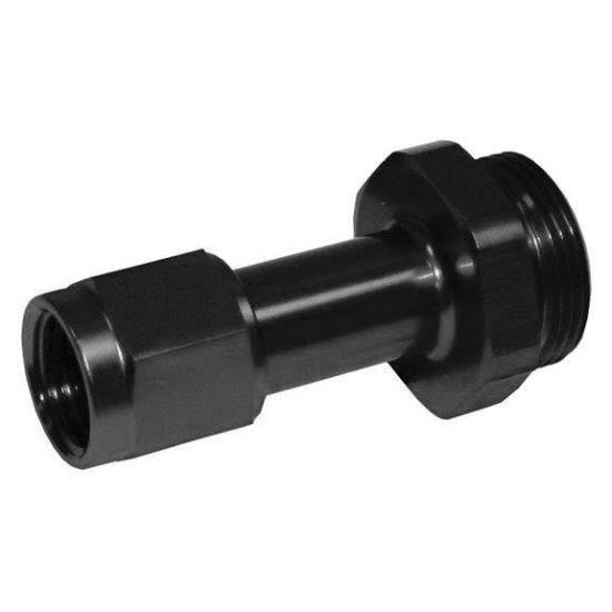 [PRF916-6-78BLK] Aluminum Female Flare Carb Fitting -6 AN Black - 916-6-78BLK