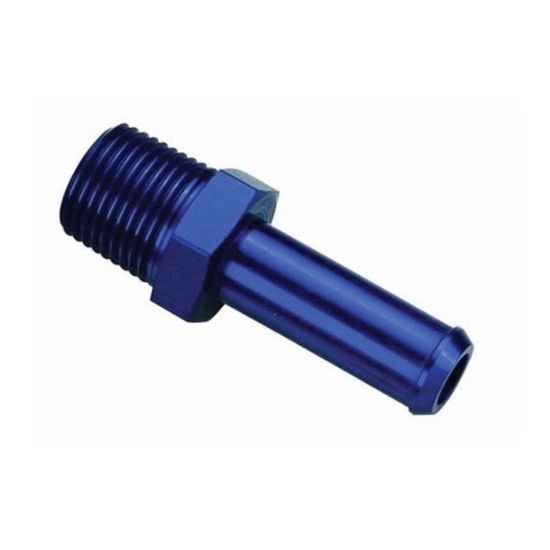 [PRF22109] Performance Fittings Barb Fitting, 3/4" NPT to 3/4" Hose, Blue - PRF22109