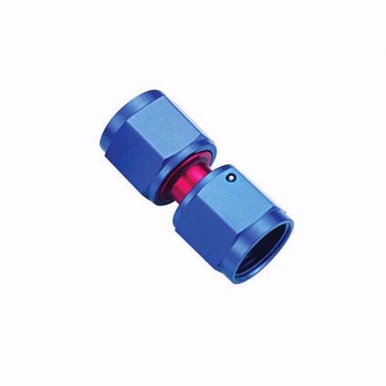 [PRF2917] Performance Fittings Female Flare Swivel, Straight, -10 AN, Blue - PRF2917