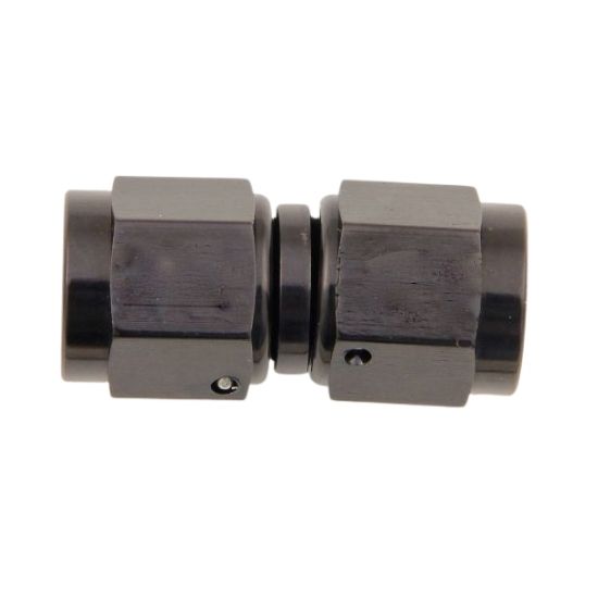 [PRF2917BLK] Performance Fittings Female Flare Swivel, Straight, -10 AN, Black - PRF2917BLK