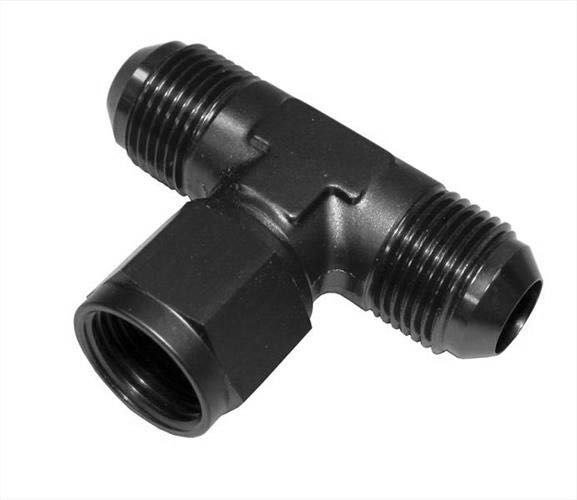 [PRF22935BLK] Performance Fittings Female Union Tee Adapter, -10 AN, Black - PRF22935BLK