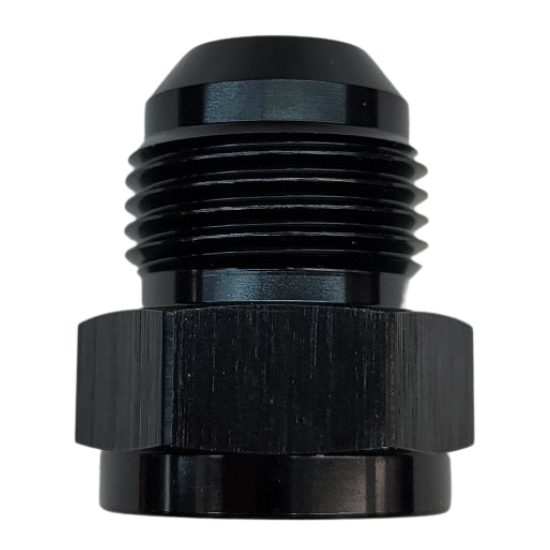 [PRF894-06-08BLK] Performance Fittings Female to Male Reducer, -6 AN Female to -8 AN Male, Black - PRF894-06-08BLK