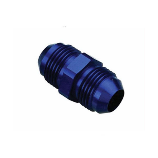 [PRF2054] Performance Fittings Straight Flare Union, -10 AN to -10 AN, Blue - PRF2054