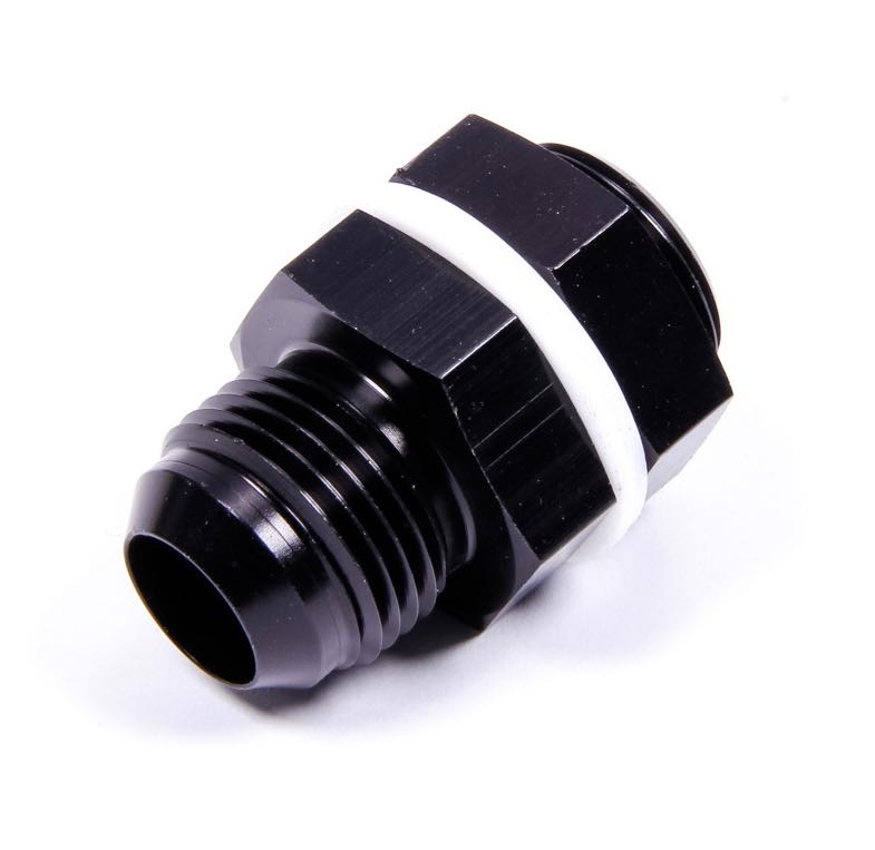 [PRF921-10BLK] Performance Fittings Fuel Cell Bulkhead Fitting, -10 AN, Black - PRF921-10BLK