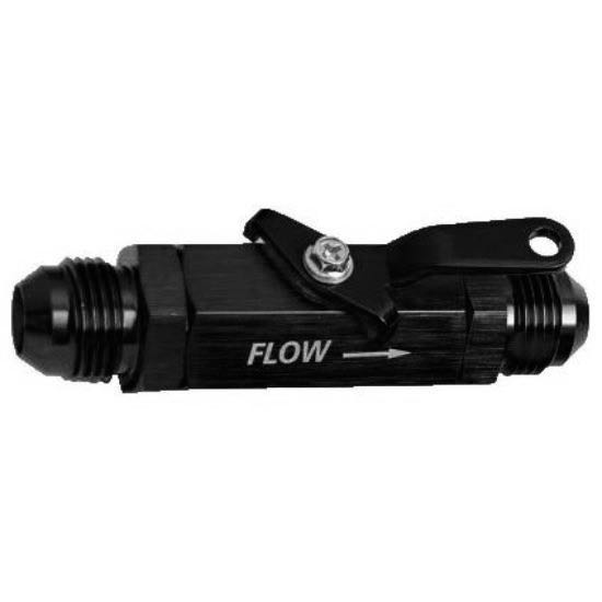 [PRF72-08BLK] Performance Shut Off Valve -8 AN Black 72-08BLK