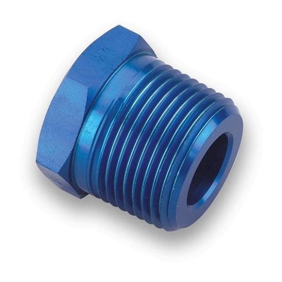 [PRF1013412] Performance Fittings NPT Bushing Reducer, 3/4" Male to 1/2" Female, Blue - PRF1013412