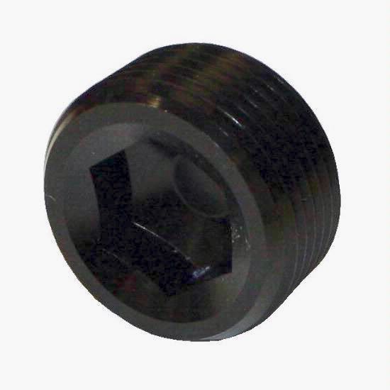 [PRF3684BLK] Performance Fittings Socket Pipe Plug, 1/16" NPT, Black - PRF3684BLK