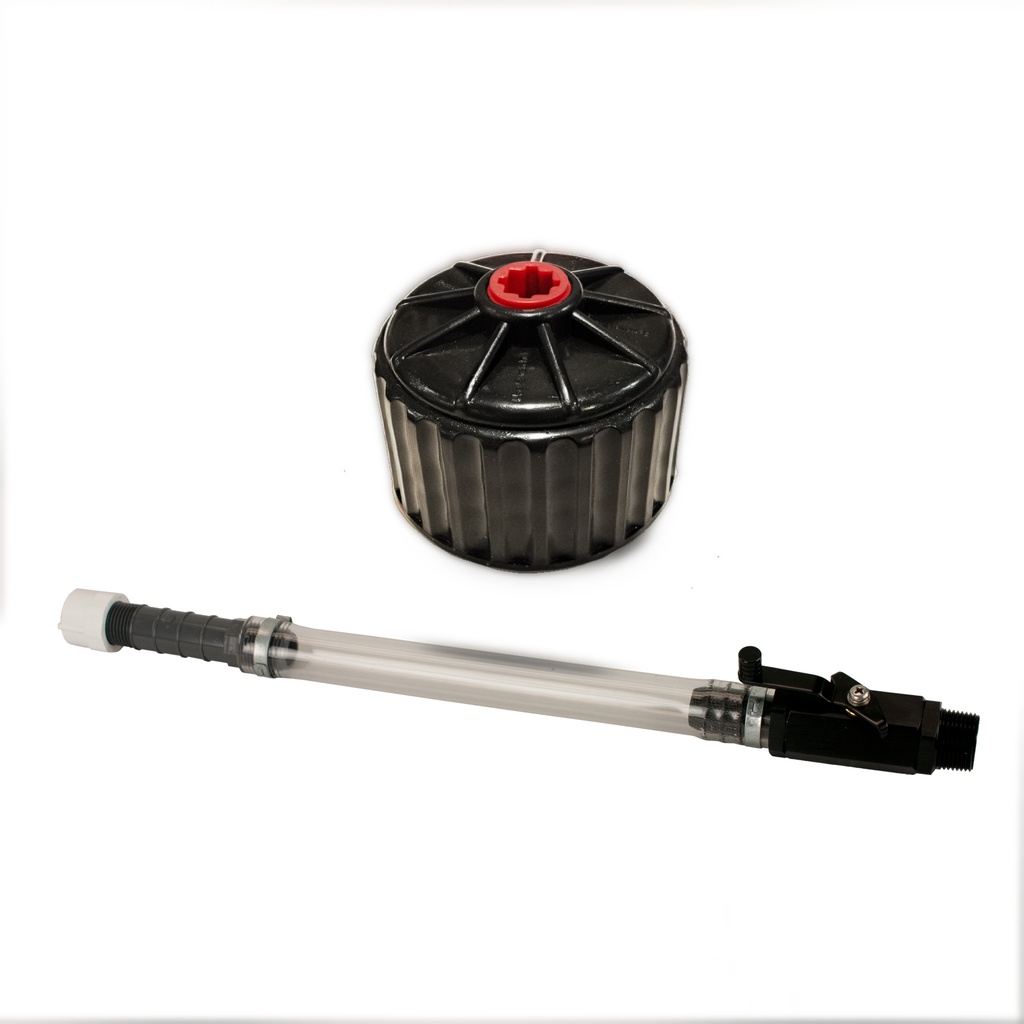 [RAJR1110BK-4045] Cap and Hose with Aluminum Valve Kit - R1110BK-4045