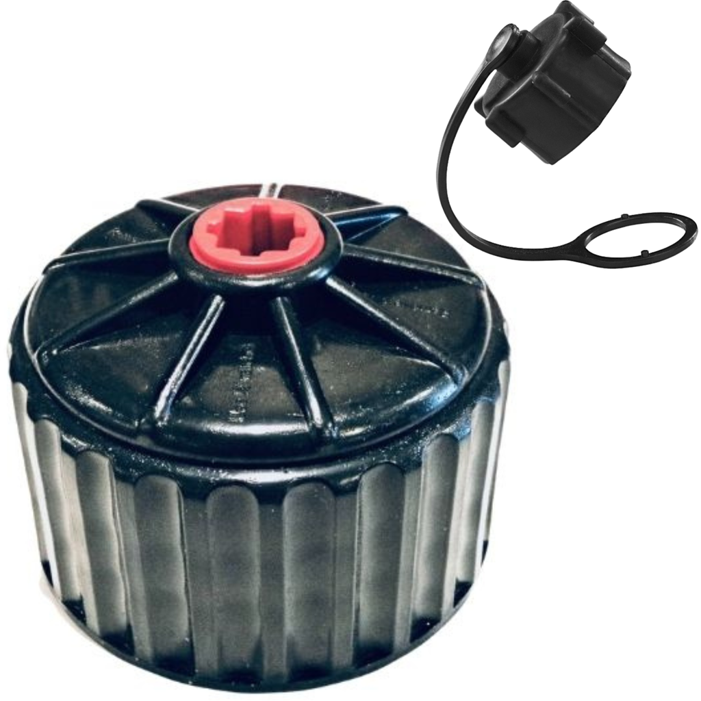 [RAJR1110BKSQ-KIT] Jug Lid and Vent Cap Kit, All Colors (Black)