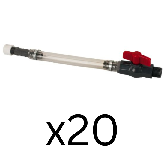 [RAJR5226-20] Plastic Valve Hose, Case of 20 - R5226-20